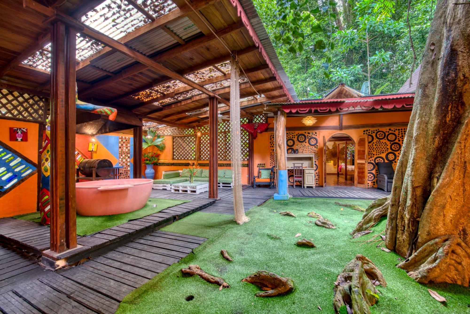 Tree House Beachfront Lodge Puerto Viejo de Talamanca Exterior foto